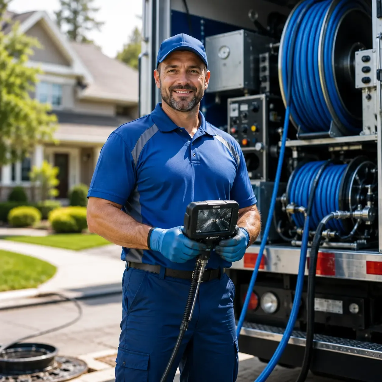 Local outdoor drain cleaning specialists in Almond, NY